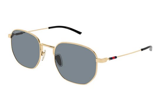 Occhiali da sole Gucci Uomo GG2095S003-GOLD-GOLD-GREY52 - GG2095S003-GOLD-GOLD-GREY52